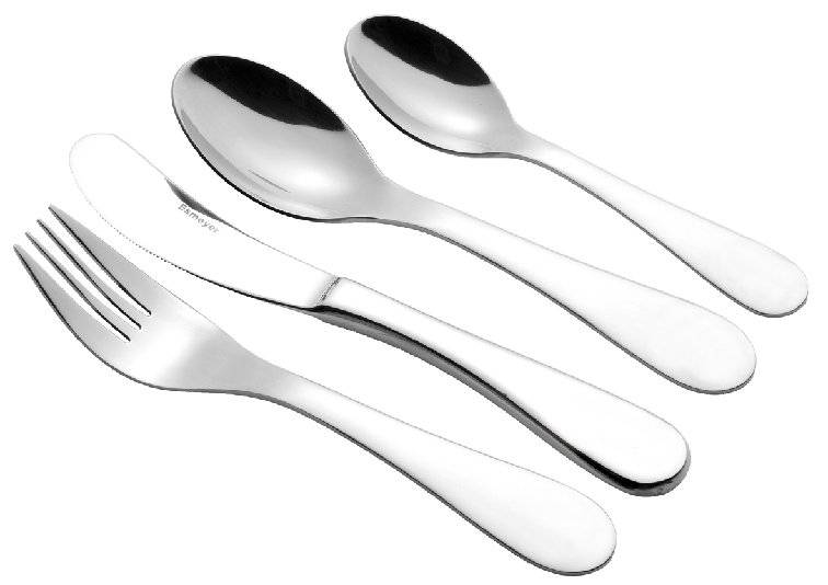 Esmeyer 4-teiliges Kinderbesteck SUNNY, Edelstahl 18/10