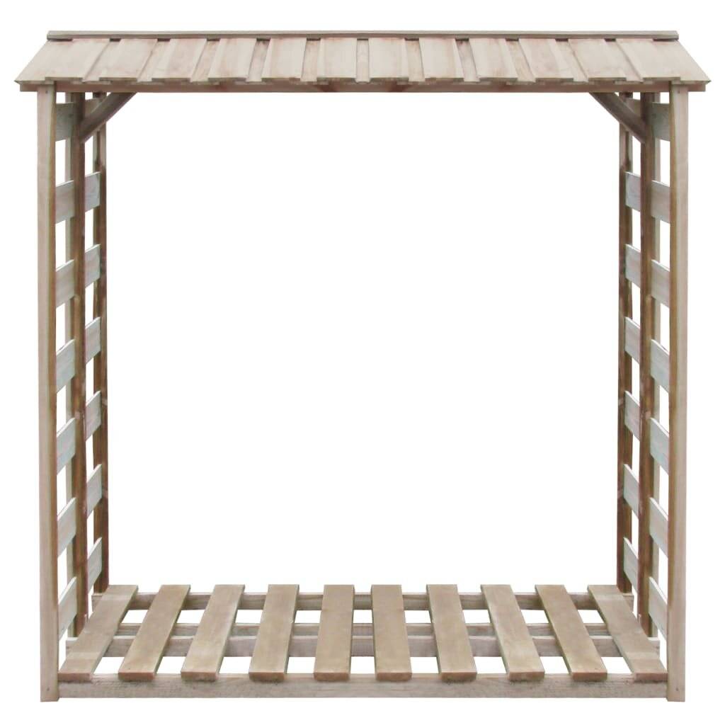 Feuerholz-Lagerschuppen 150x100x176cm Imprägniertes Kiefernholz