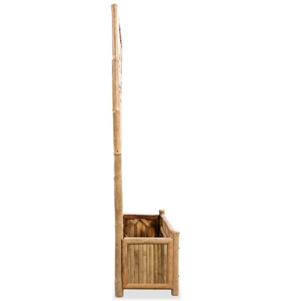 Garten-Blumentopf mit Spalier Bambus 70 cm