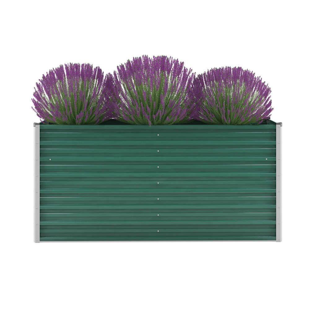 Gartenpflanzen Verzinkter Stahl 160x40x77 cm Grün