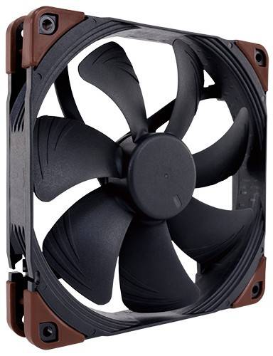 Noctua NF-A14 industrialPPC-3000 PWM PC-Gehäuse-Lüfter Schwarz, Weiß (B x H x T) 140 x 140 x 25 mm