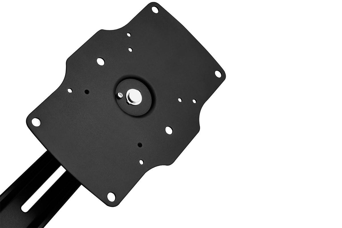 Silverstone SST-ARM23BS-L Double-Monitorarm - schwarz