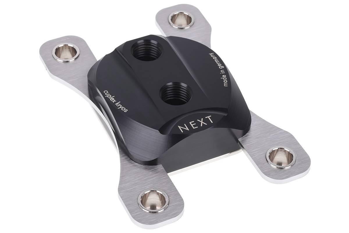 Aquacomputer cuplex kryos NEXT AM4, Acetal/Nickel