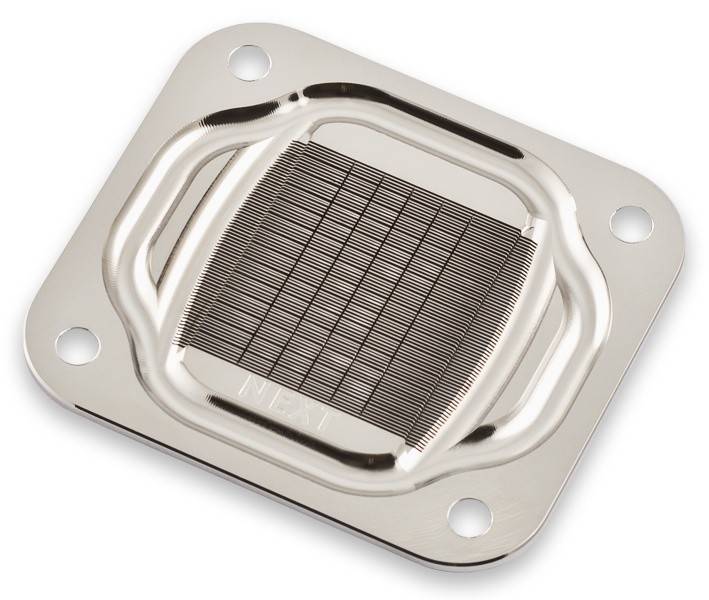 Aquacomputer cuplex kryos NEXT mit VISION AM4, Acryl/Nickel