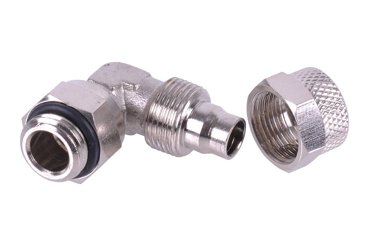 ANS 10/8mm (8x1mm) Anschraubtülle G1/4 90° drehbar