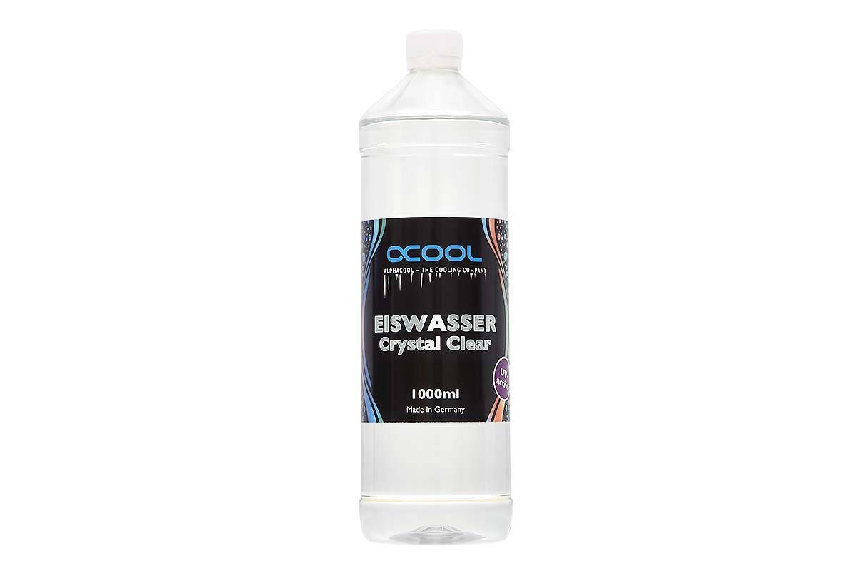 K Alphacool Eiswasser Crystal Clear UV-aktiv, 1000ml Fertiggemisch - klar CPUs CPU Kühler &