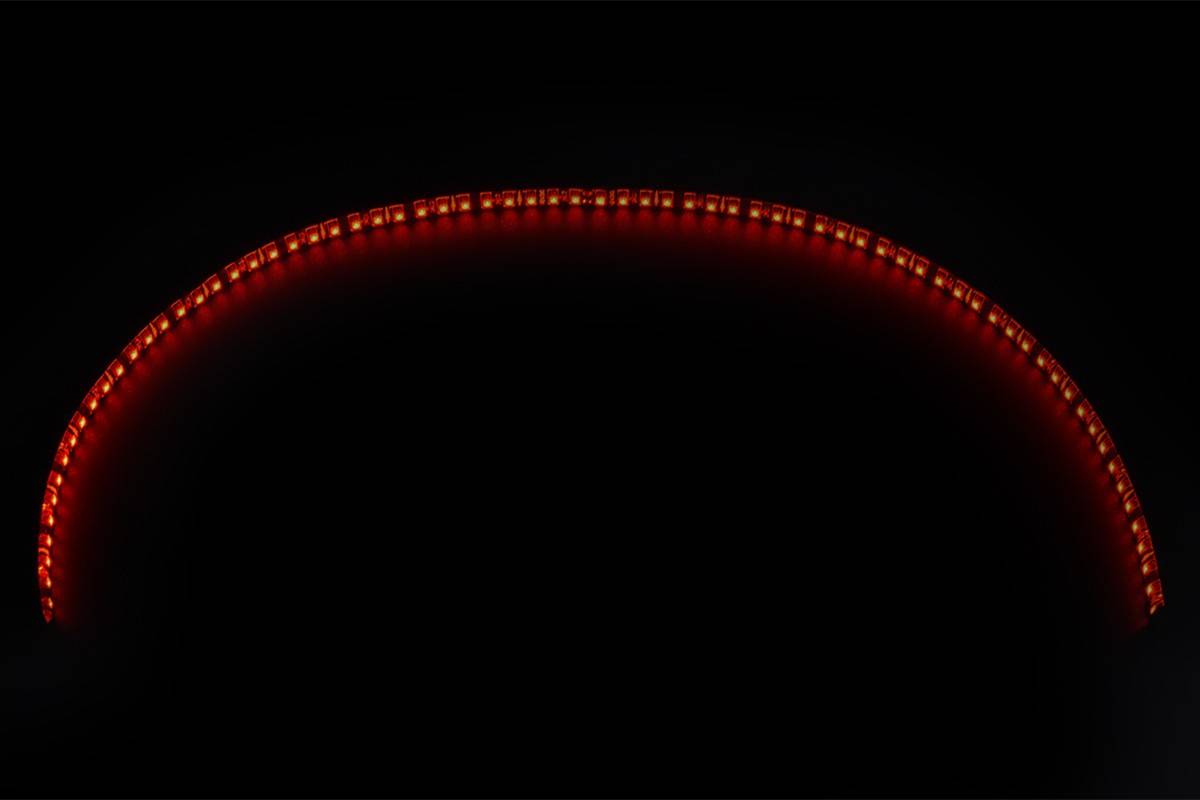 Phobya LED-Flexlight HighDensit red (72x SMD LED´s) 60cm