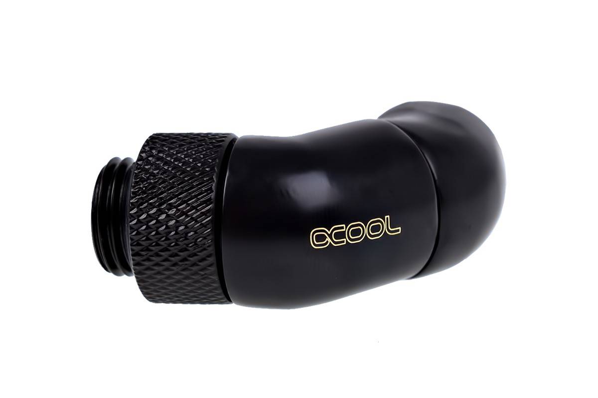 Alphacool Eiszapfen Connector Series Double 45° Angle Adapter