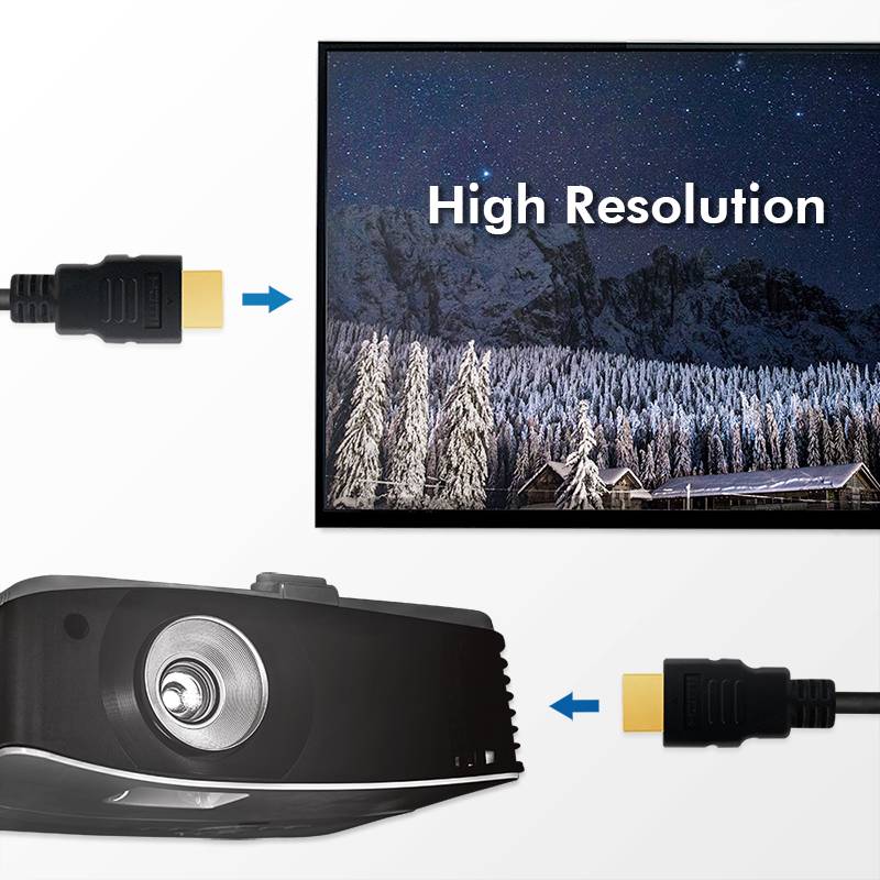 LogiLink Ultra High Speed HDMI Kabel, schwarz, 1m