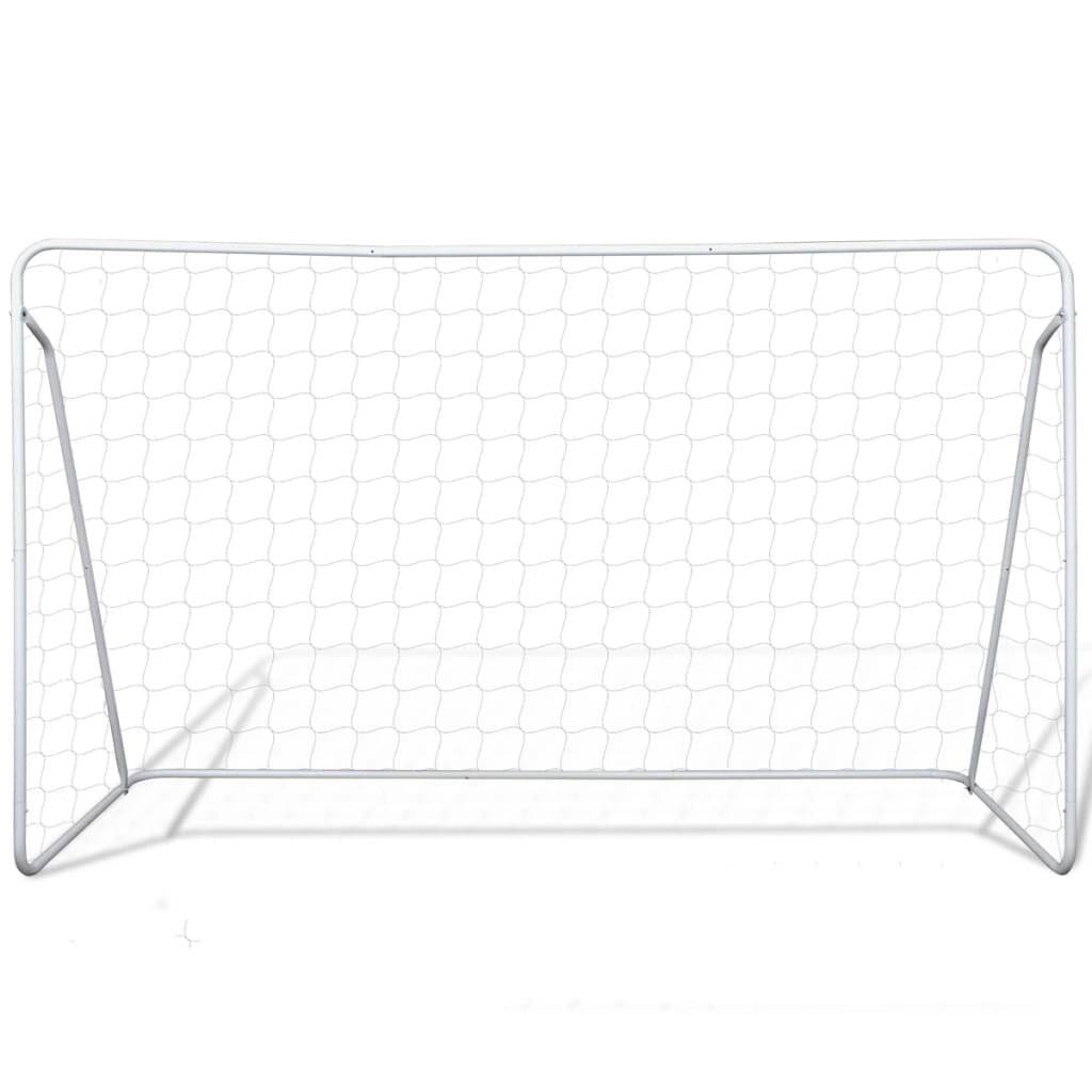 Mini Fußball Torpfosten Netz Set Stahl 240 x 90 x 150 cm