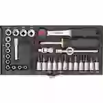 Proxxon Industrial Steckschlüsselsatz metrisch 1/4" (6.3 mm) 36teilig 23080 Proxxon Industrial Steckschlüsselsatz metrisch 1/4" (6.3 mm) 36teilig 23080