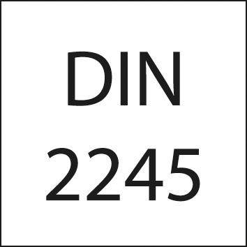 Grenzlehrdorn DIN2245 H7 80mm FORMAT