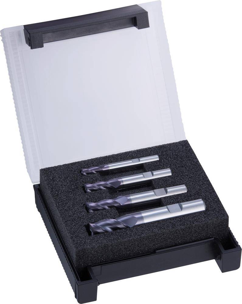 Schruppfräser-Set HPC TiALN Typ INOX Z3 6/8/mm FORMAT