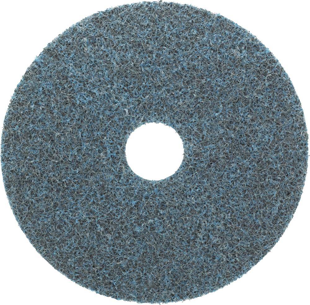Schleifscheibe Klett Vlies 115mm sehrfein blauFORMAT