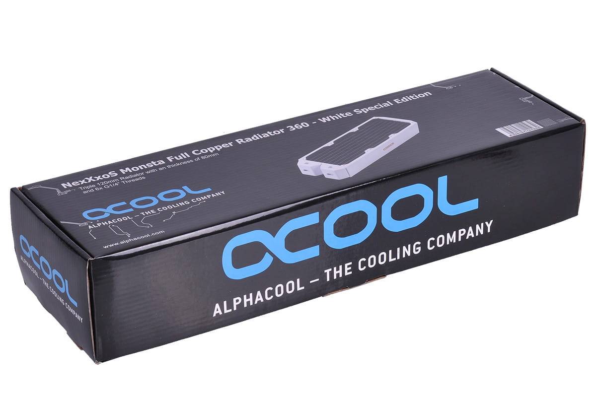Alphacool NexXxoS Monsta 360 - White Special Edition - KÃ¼hlsystem - weiÃ
