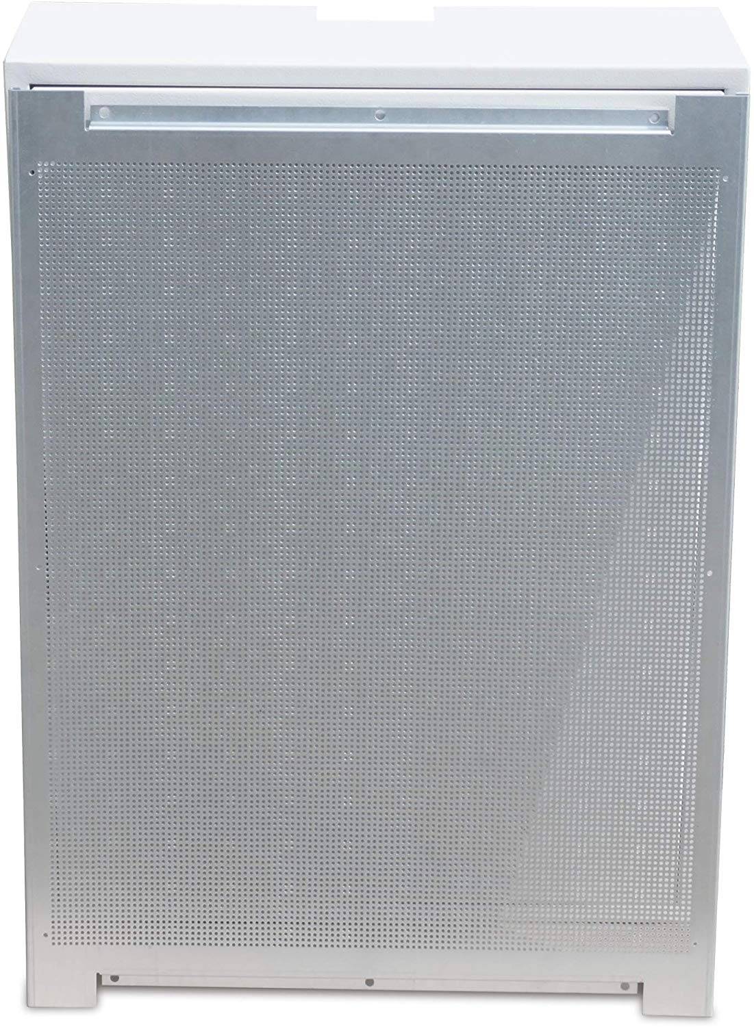 SKT QAS6085 Antennenschrank 60 x 80 x 20cm, 4-fach Verriegelung Metalllochplatte, Erdungskabel