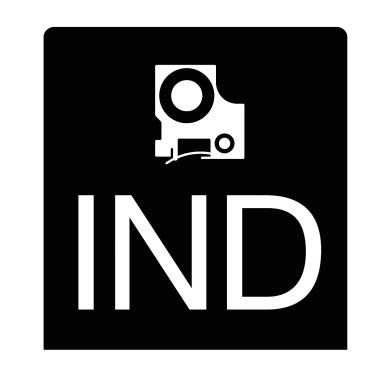 DYMO Schriftbandkassette Rhino ID1 18490 12mmx3,5m sw auf ge