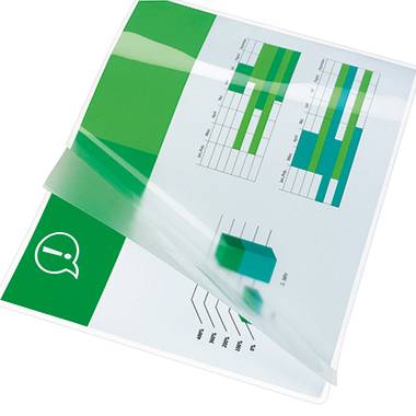 GBC Lam Pouch A4 2X175 mic Gloss - 100er-Pack - glänzend - A4 (210 x 297 mm) Taschen für Laminierung - für Fusion 1000L