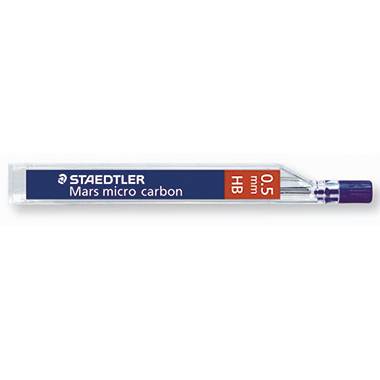 STAEDTLER Feinmine Mars micro carbon 250 05-H 0,5mm 12 St./Pack.