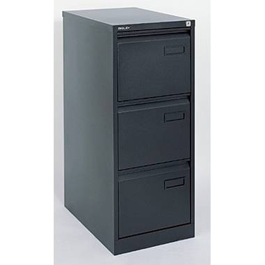 Bisley LIGHT Hängeregistraturschrank, einbahnig, DIN A4, 3 HR-Schubladen, Farbe