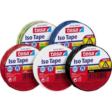 tesa 56192-00011-22 Isolierband Weiß (L x B) 10 m x 15 mm 1 St.