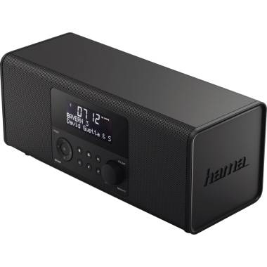 Hama DR1400 Tischradio DAB+, UKW Schwarz
