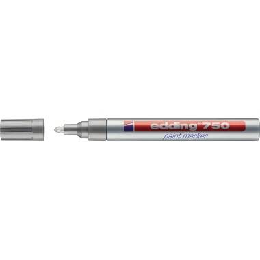 Edding 750 paint marker 4-750054 Lackmarker Silber 2 mm, 4mm
