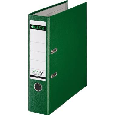 Leitz Ordner 1010 DIN A4 Rückenbreite: 80 mm Grün 2 Bügel 10105055