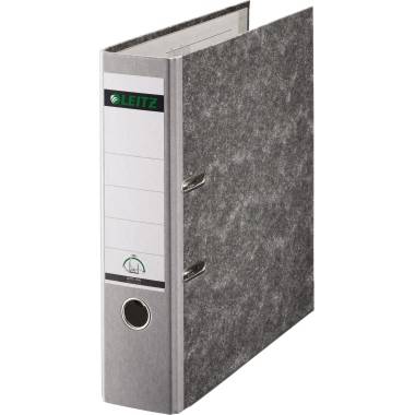 Leitz Ordner 1080 DIN A4 Rückenbreite: 80 mm Grau Wolkenmarmor 2 Bügel 10805085