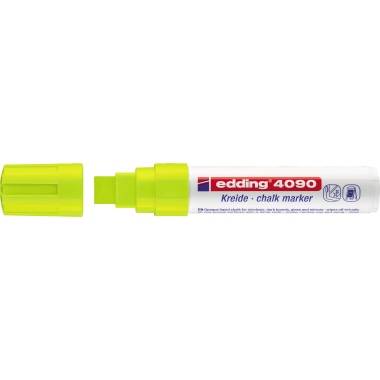 Edding 4090 4-4090065 Kreidemarker Neongelb 4 mm, 15 mm