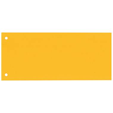 Bene Trennstreifen 201950GE Karton gelb 100 St./Pack.