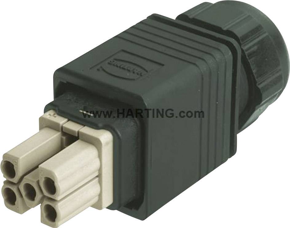 Harting 09352320423 Buchseneinsatz Han® PushPull Power 5 + PE Han-Quick Lock® 1 St.