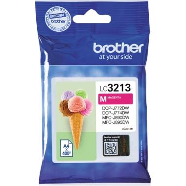 Brother Druckerpatrone LC-3213M Original Magenta LC3213M