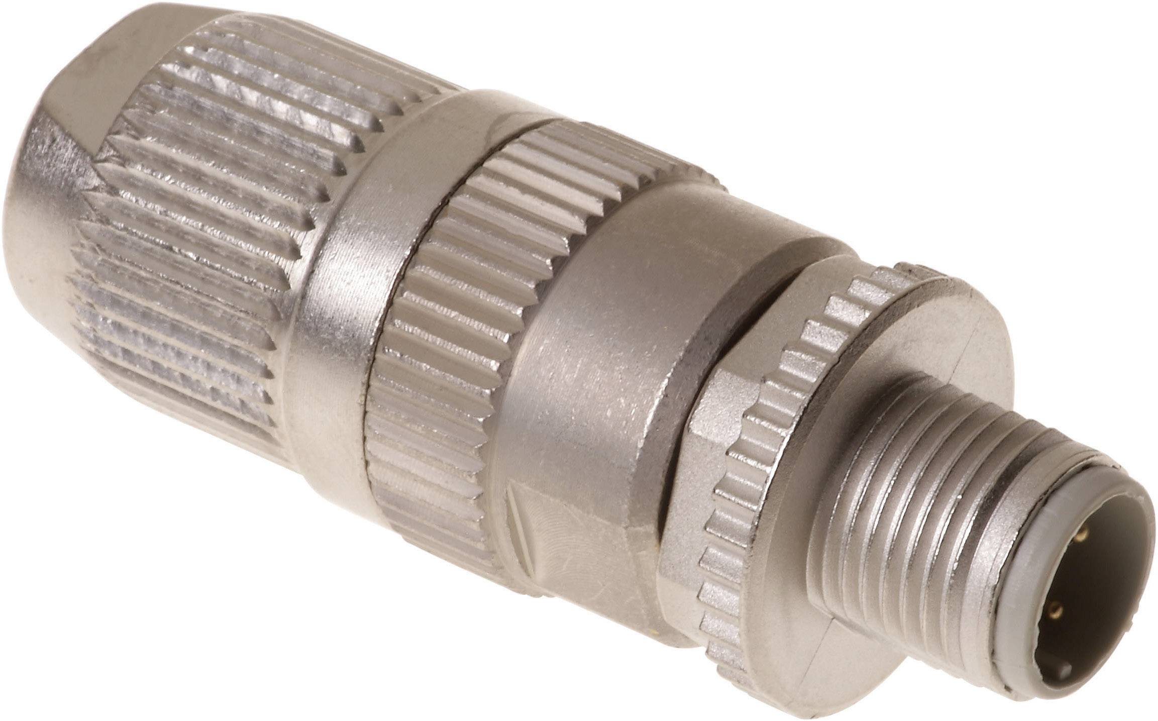 HARTING 21032811405 Sensor-/Aktor-Datensteckverbinder M12 Stecker, gerade Polzahl Sensoren: 4 1 St.