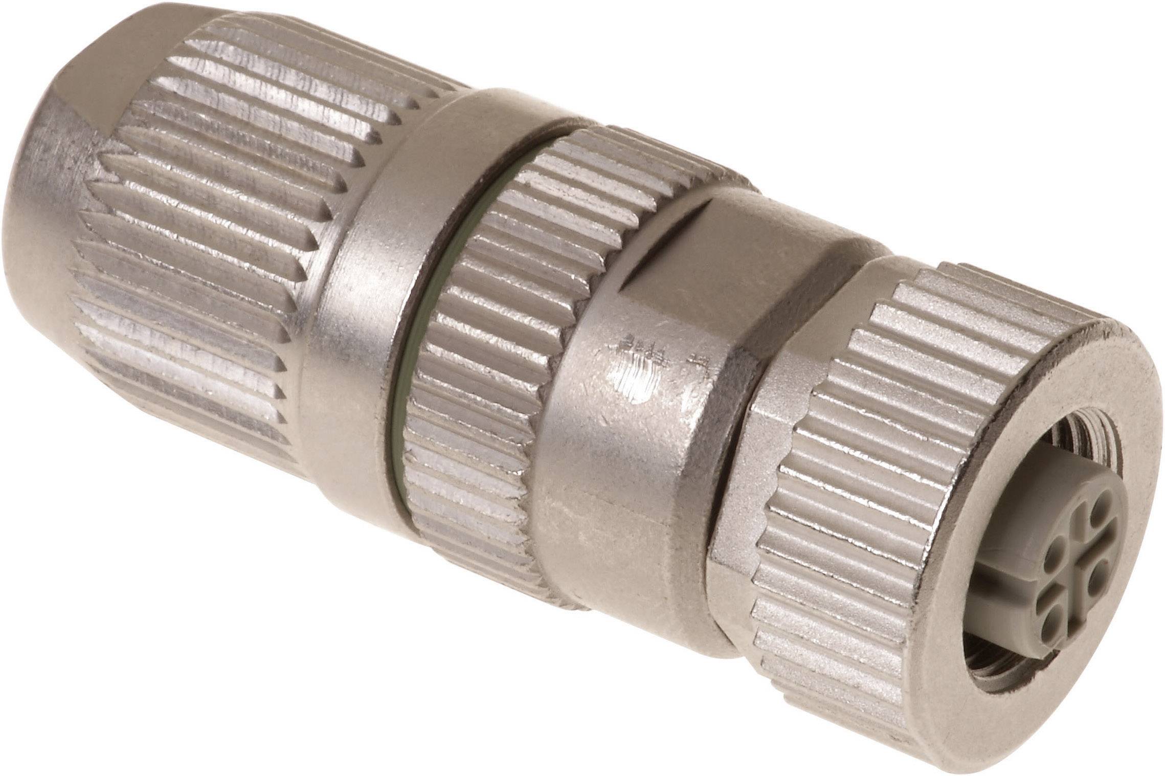 Harting 21032812405 Sensor-/Aktor-Steckverbinder, unkonfektioniert M12 Buchse, gerade Polzahl Sensoren: 4 1St.
