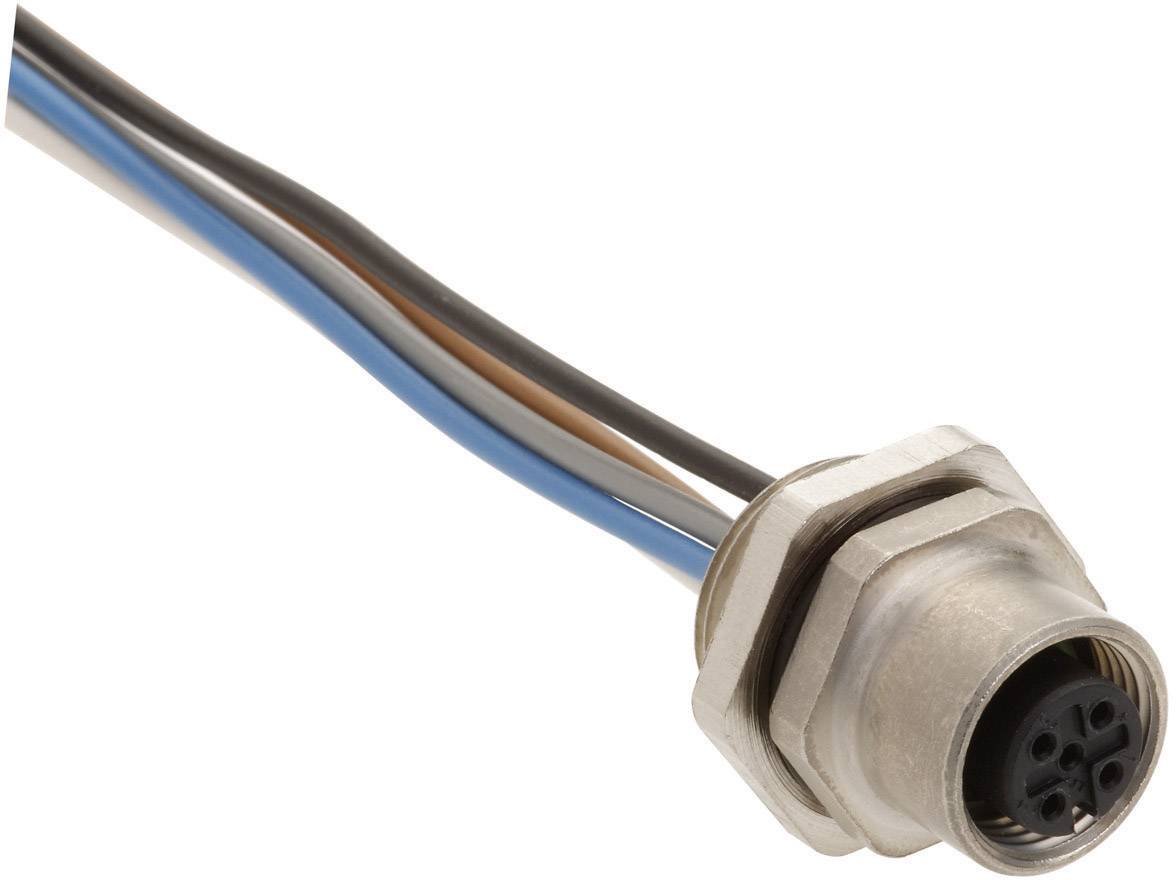 HARTING 21033112501 Sensor-/Aktor-Einbausteckverbinder M12 Buchse, Einbau Polzahl Sensoren: 5 1 St.