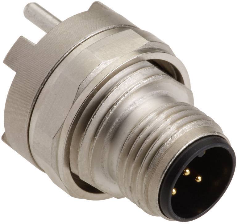 HARTING 21033211510 Sensor-/Aktor-Einbausteckverbinder M12 Printstecker, Einbau Polzahl Sensoren: 5 10 St.