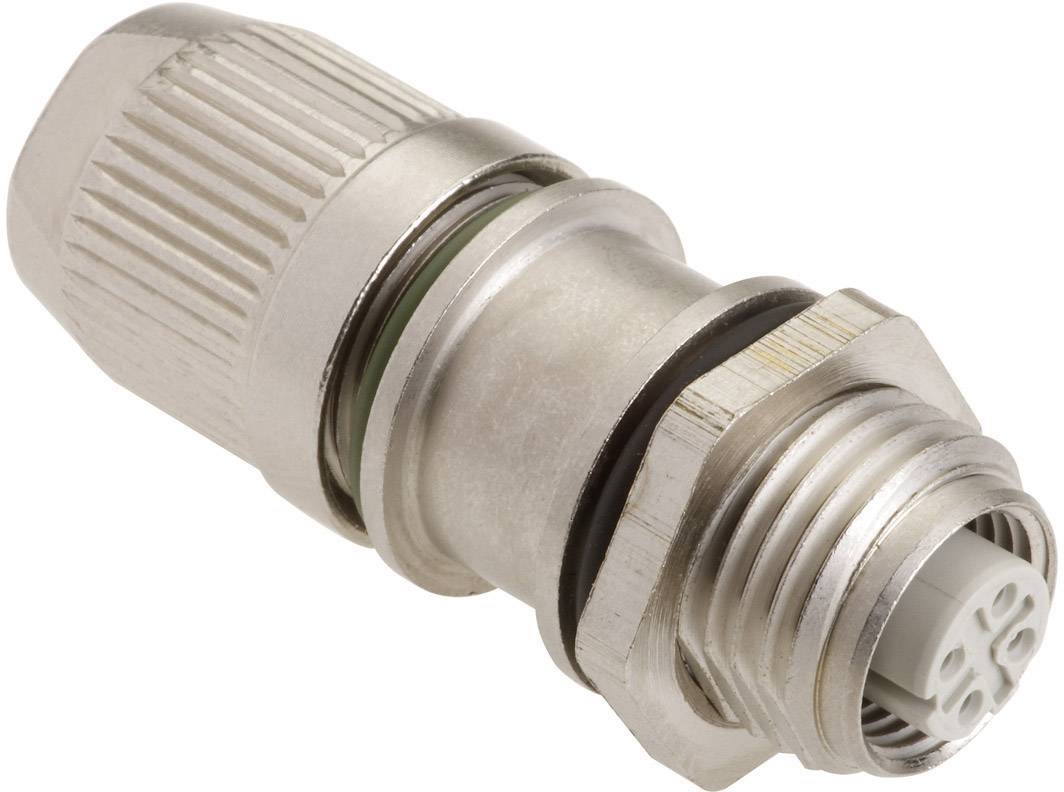 Harting 21033812425 Sensor-/Aktor-Steckverbinder, unkonfektioniert M12 Buchse, gerade Polzahl Sensoren: 4 1St.
