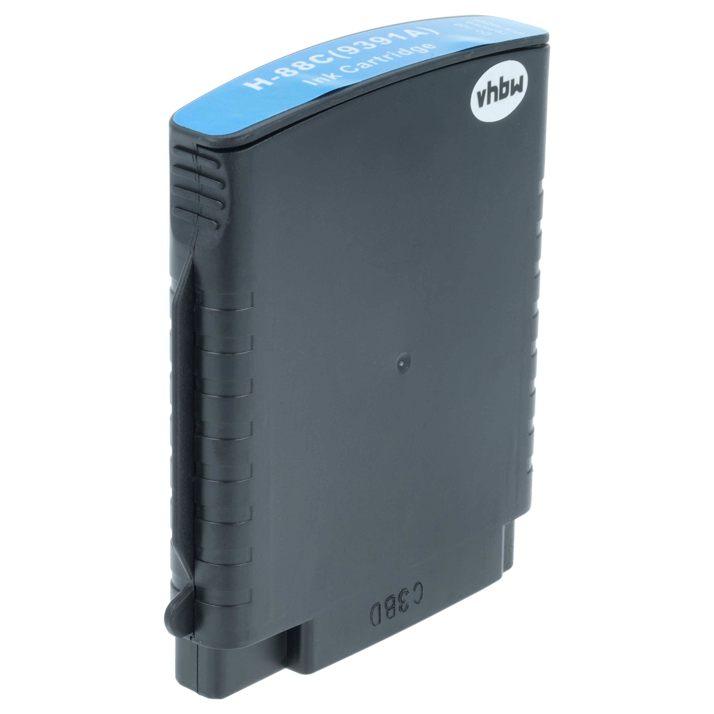 vhbw Tintenpatrone Cyan kompatibel mit HP Officejet Pro L7880, L7800, L7830 Drucker (kompatibel, XL, 28ml + Chip)