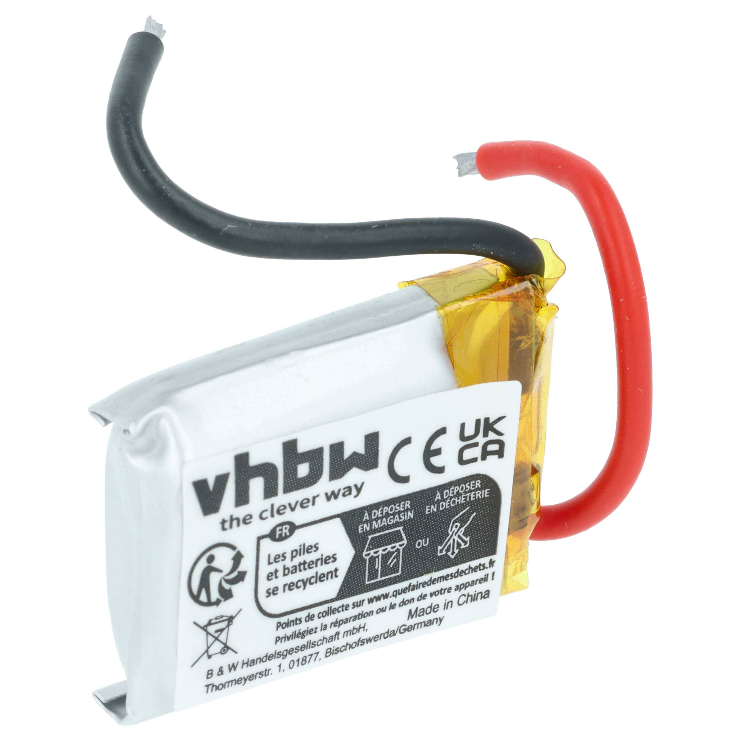 vhbw 10x Akku Ersatz für JJRC 651723 für Modellbau (150mAh, 3,7V, Li-Polymer, 25 x 17,5 x 7,6 mm, 2 Pin Walkera)