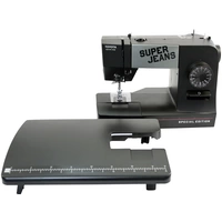Toyota Nähmaschinen Jeans-Freiarmnähmaschine SUPERJ15PE mit Anschiebetisch, Lederfunktion Schwarz Toyota Nähmaschinen Jeans-Freiarmnähmaschine SUPERJ15PE mit Anschiebetisch, Lederfunktion Schwarz