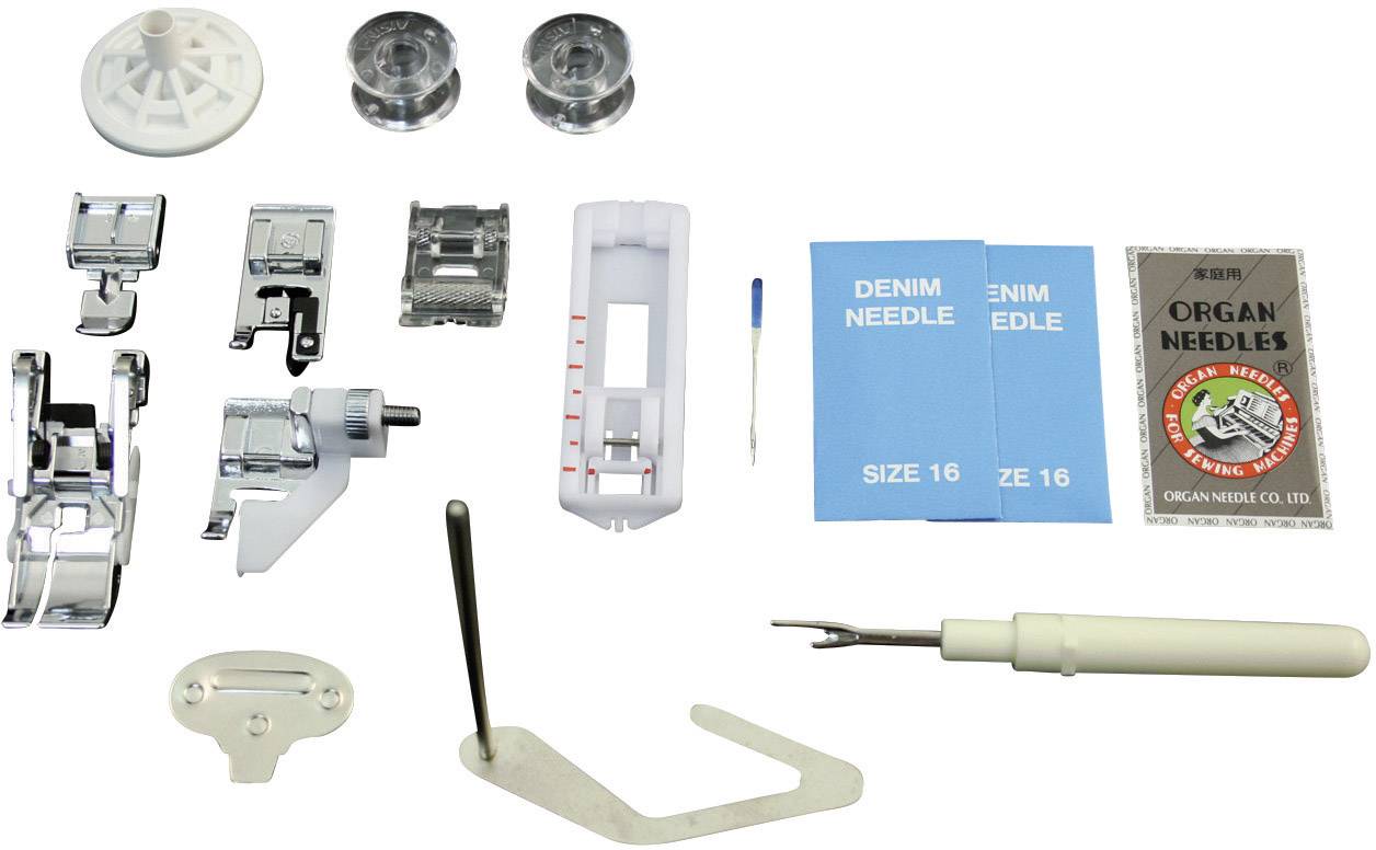 Toyota Nähmaschinen Jeans-Freiarmnähmaschine SUPERJ34 Lederfunktion Schwarz