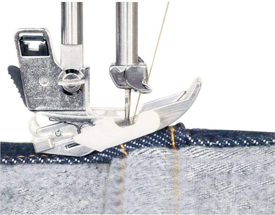 Toyota Nähmaschinen Jeans-Freiarmnähmaschine SUPERJ34 Lederfunktion Schwarz