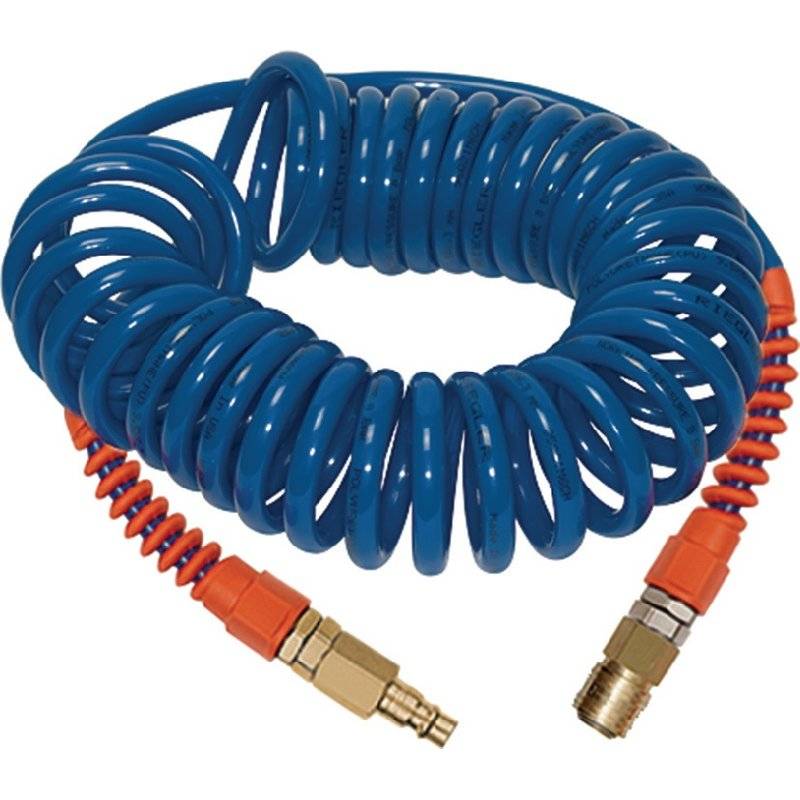Spiralschl.-Kupplung-Set PU 9,5 x 6,3 mm 6 m Arbeitslänge