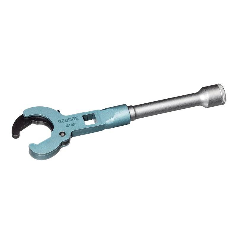Hahnblockschlüssel-Set 381000 2tlg. SW 30mm m.Ringratsche
