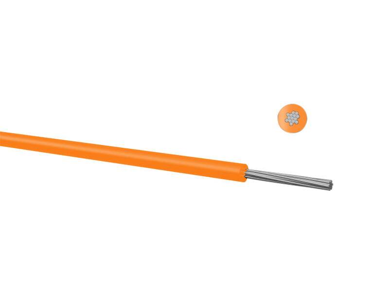 060102545 Litze LiYv 1 x 0.25 mm² Orange 100 m - Kabel - 100 m