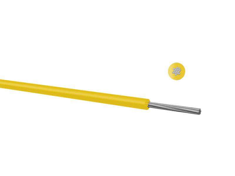 060105004 Litze LiYv 1 x 0.50 mm² Gelb 100 m - Kabel - 100 m