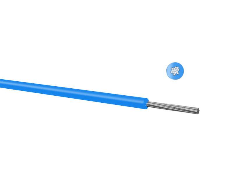 060102507 Litze LiYv 1 x 0.25 mm² Blau 100 m - Kabel - 100 m