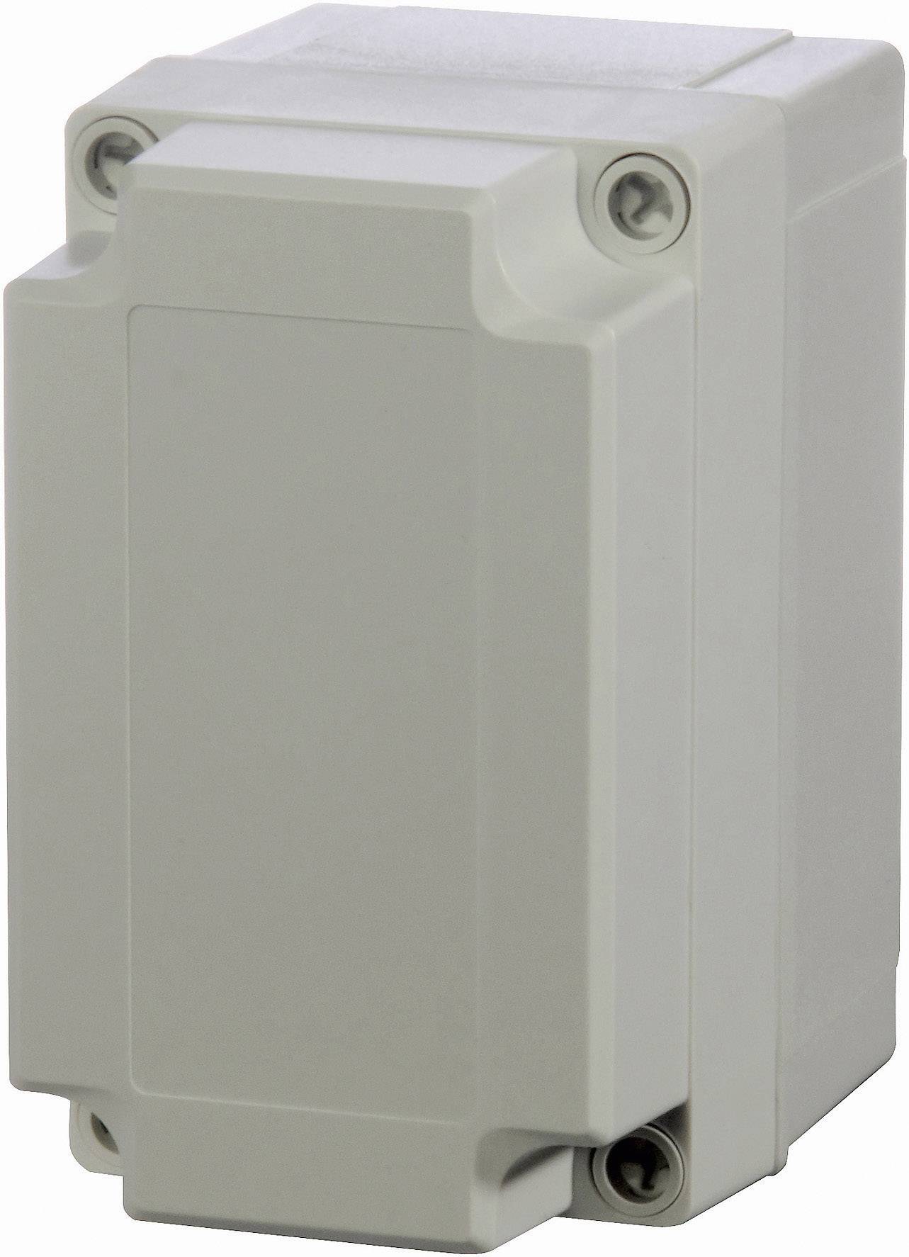 Fibox PCM 100/75G Wand-Gehäuse, Installations-Gehäuse 130 x 80 x 75 Polycarbonat Lichtgrau (RAL 7035) 1St.