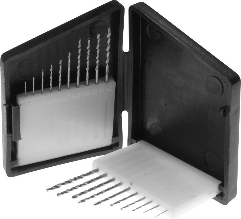 Donau Elektronik 806196 HSS Metall-Spiralbohrer-Set 20teilig DIN 338 Zylinderschaft 1 Set